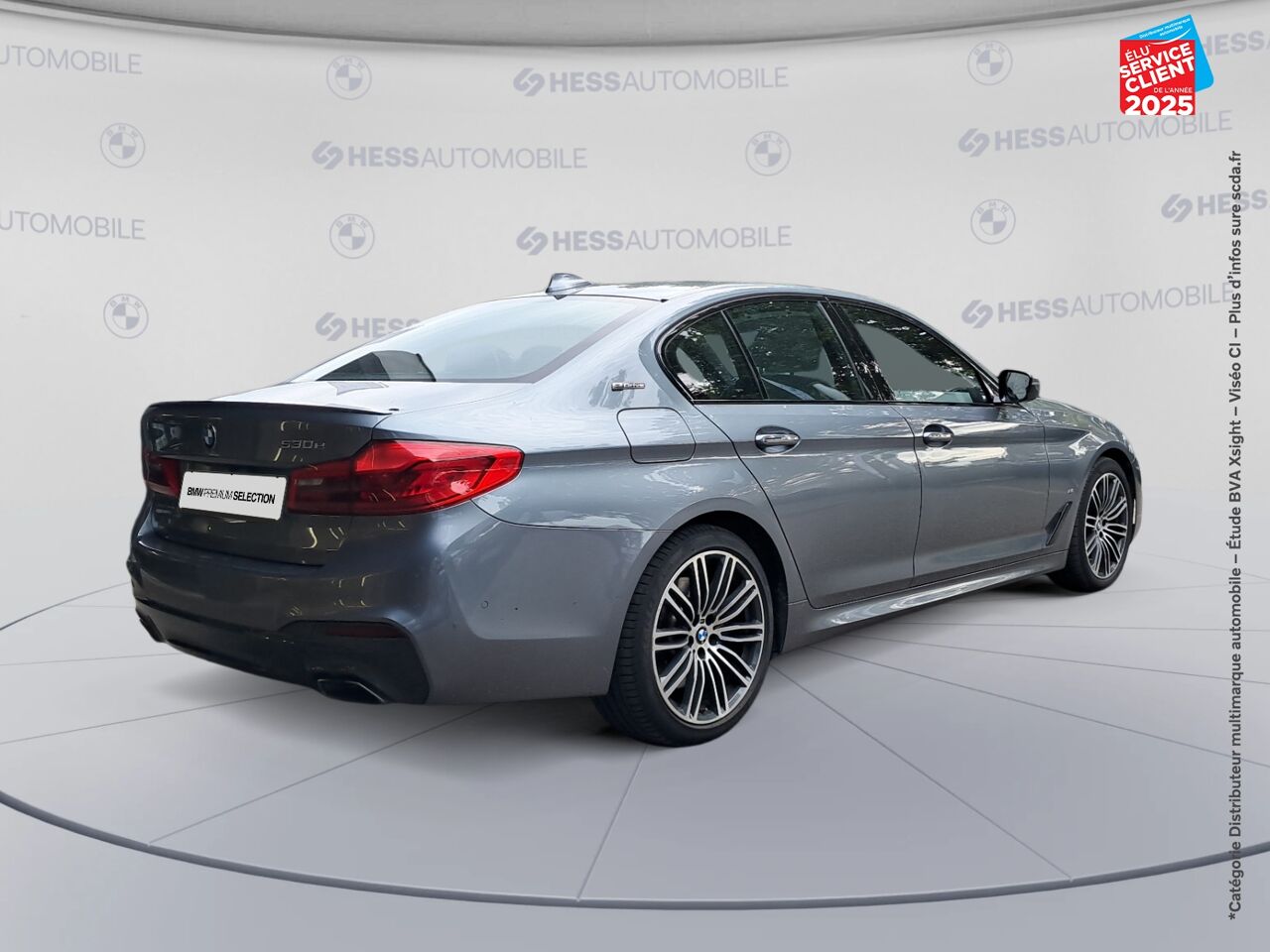 Véhicule d'occasion BMW SERIE 5 530EA 252CH M SPORT STEPTRONIC EURO6D-T chez Hyundai Reims