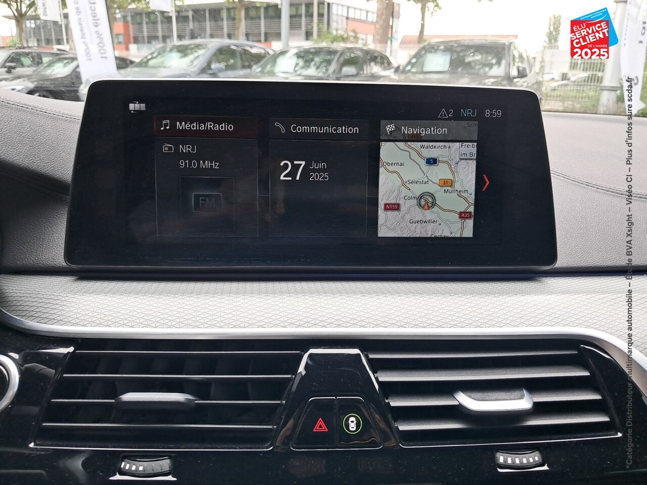 Véhicule d'occasion BMW SERIE 5 530EA 252CH M SPORT STEPTRONIC EURO6D-T chez Hyundai Reims