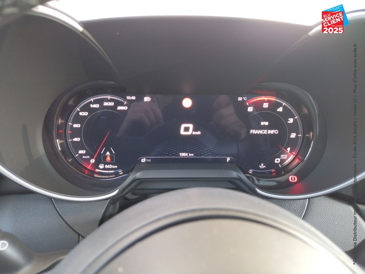 Véhicule d'occasion ALFA ROMEO GIULIA 2.2 DIESEL 160CH VELOCE AT8 chez Renault Mulhouse