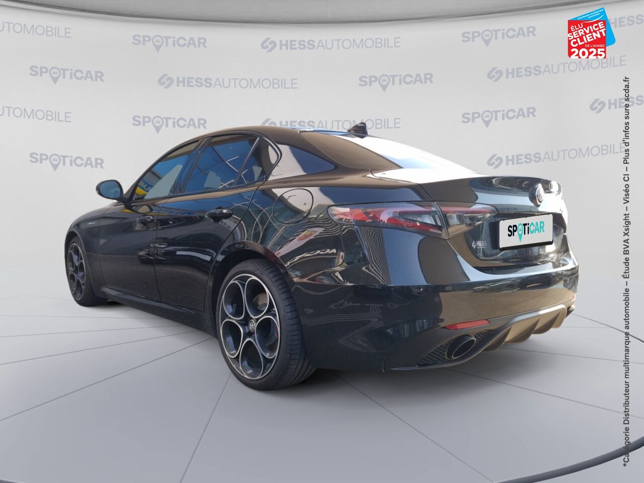 Véhicule d'occasion ALFA ROMEO GIULIA 2.2 DIESEL 160CH VELOCE AT8 chez Renault Mulhouse