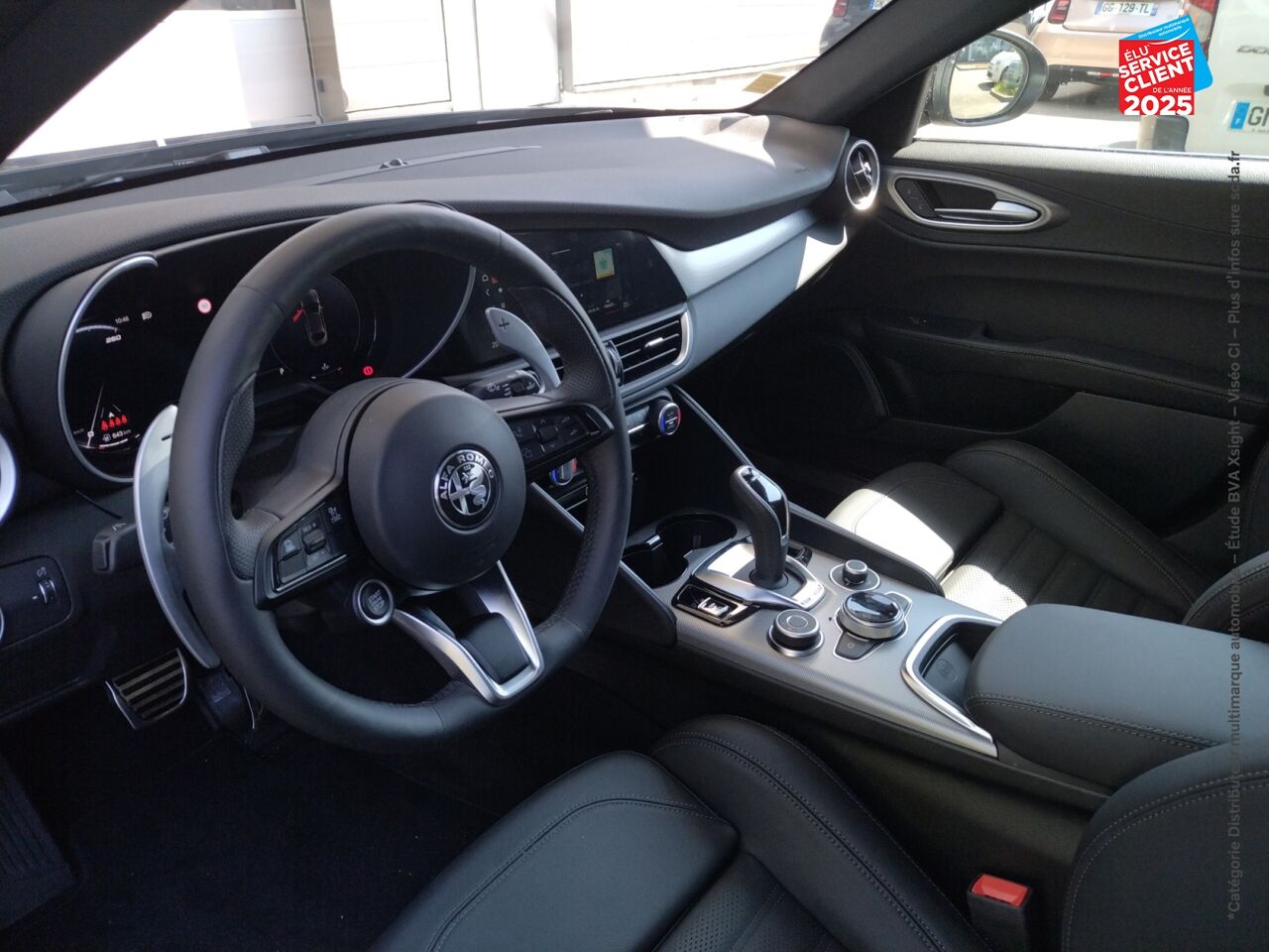 Véhicule d'occasion ALFA ROMEO GIULIA 2.2 DIESEL 160CH VELOCE AT8 chez Renault Mulhouse