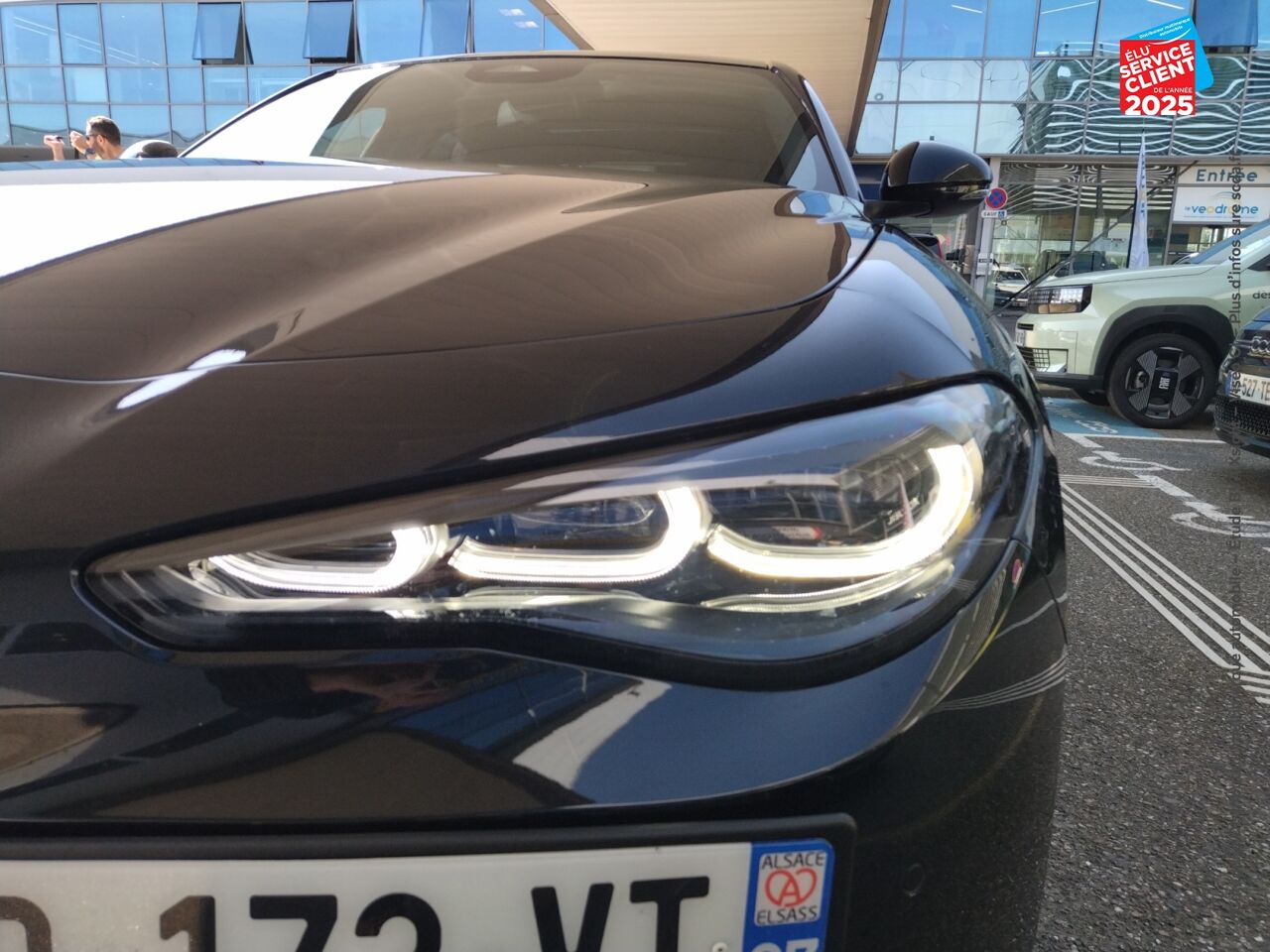 Véhicule d'occasion ALFA ROMEO GIULIA 2.2 DIESEL 160CH VELOCE AT8 chez Renault Mulhouse
