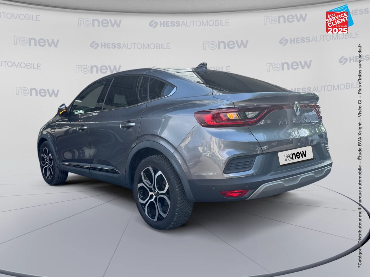 Véhicule d'occasion RENAULT ARKANA 1.3 TCE MILD HYBRID 140CH TECHNO EDC -22 chez HESS Automobile