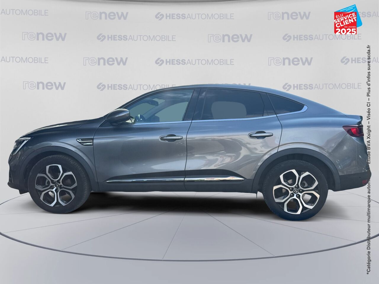 Véhicule d'occasion RENAULT ARKANA 1.3 TCE MILD HYBRID 140CH TECHNO EDC -22 chez HESS Automobile