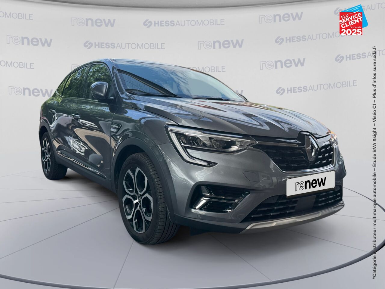 Véhicule d'occasion RENAULT ARKANA 1.3 TCE MILD HYBRID 140CH TECHNO EDC -22 chez HESS Automobile
