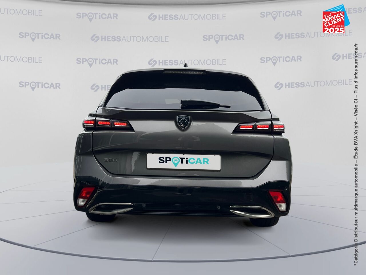 Véhicule d'occasion PEUGEOT 308 SW 1.2 PURETECH 130CH SS ALLURE PACK chez Toyota Thionville