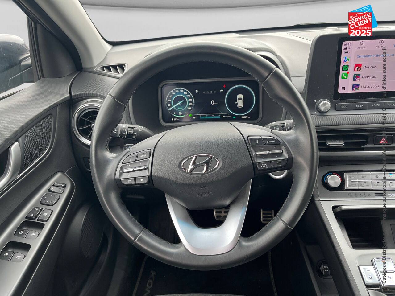 Véhicule d'occasion HYUNDAI KONA ELECTRIC 39KWH - 136CH INTUITIVE chez Hyundai Epernay