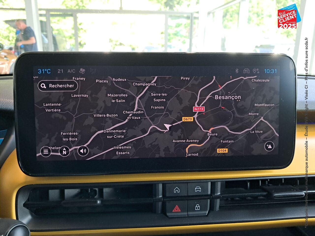 Véhicule d'occasion JEEP AVENGER ELECTRIQUE 156CH 115KW 1ST EDITION chez Nissan Haguenau