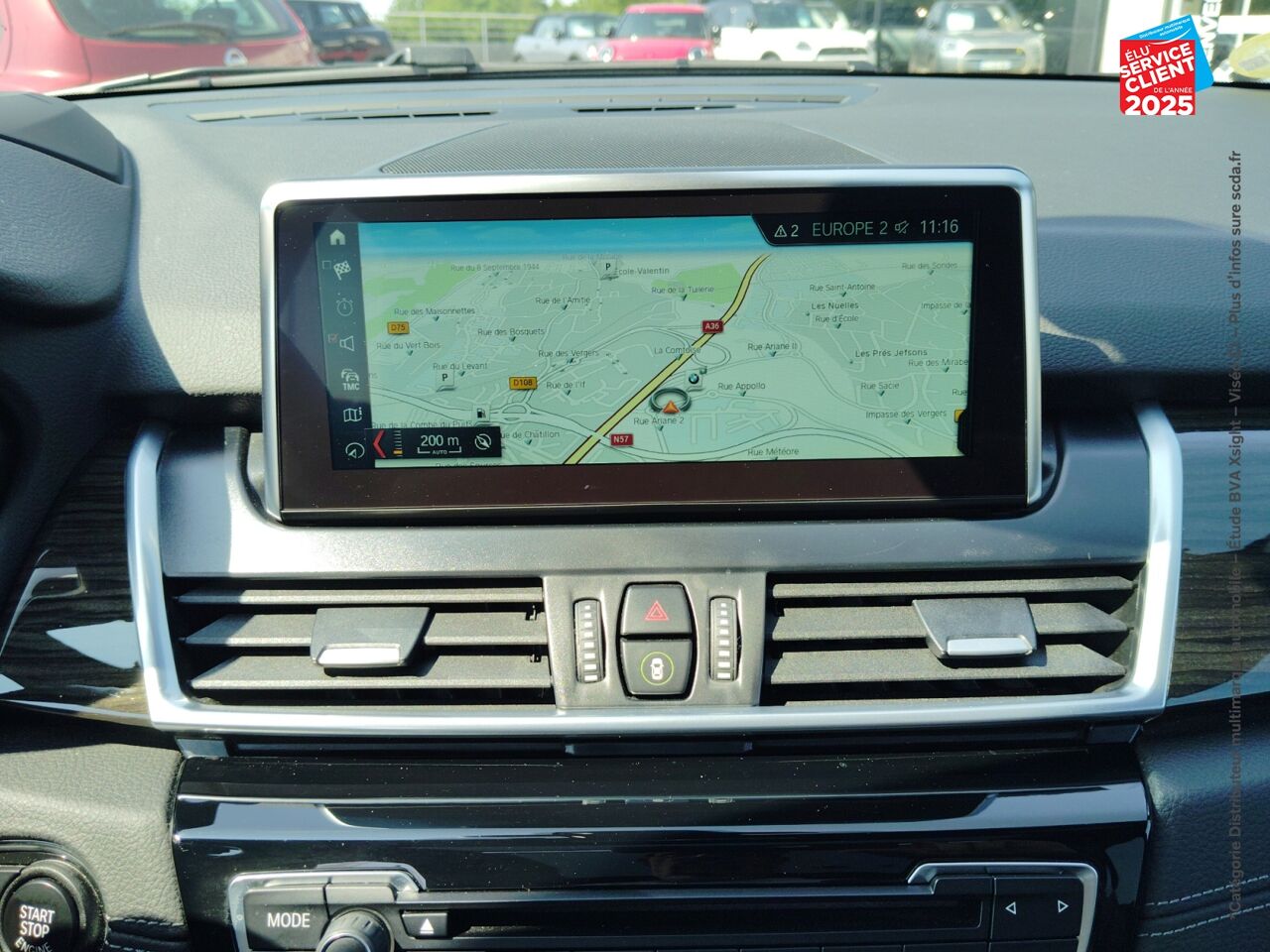 Véhicule d'occasion BMW SERIE 2 ACTIVETOURER 216DA 116CH LUXURY chez BMW Besançon