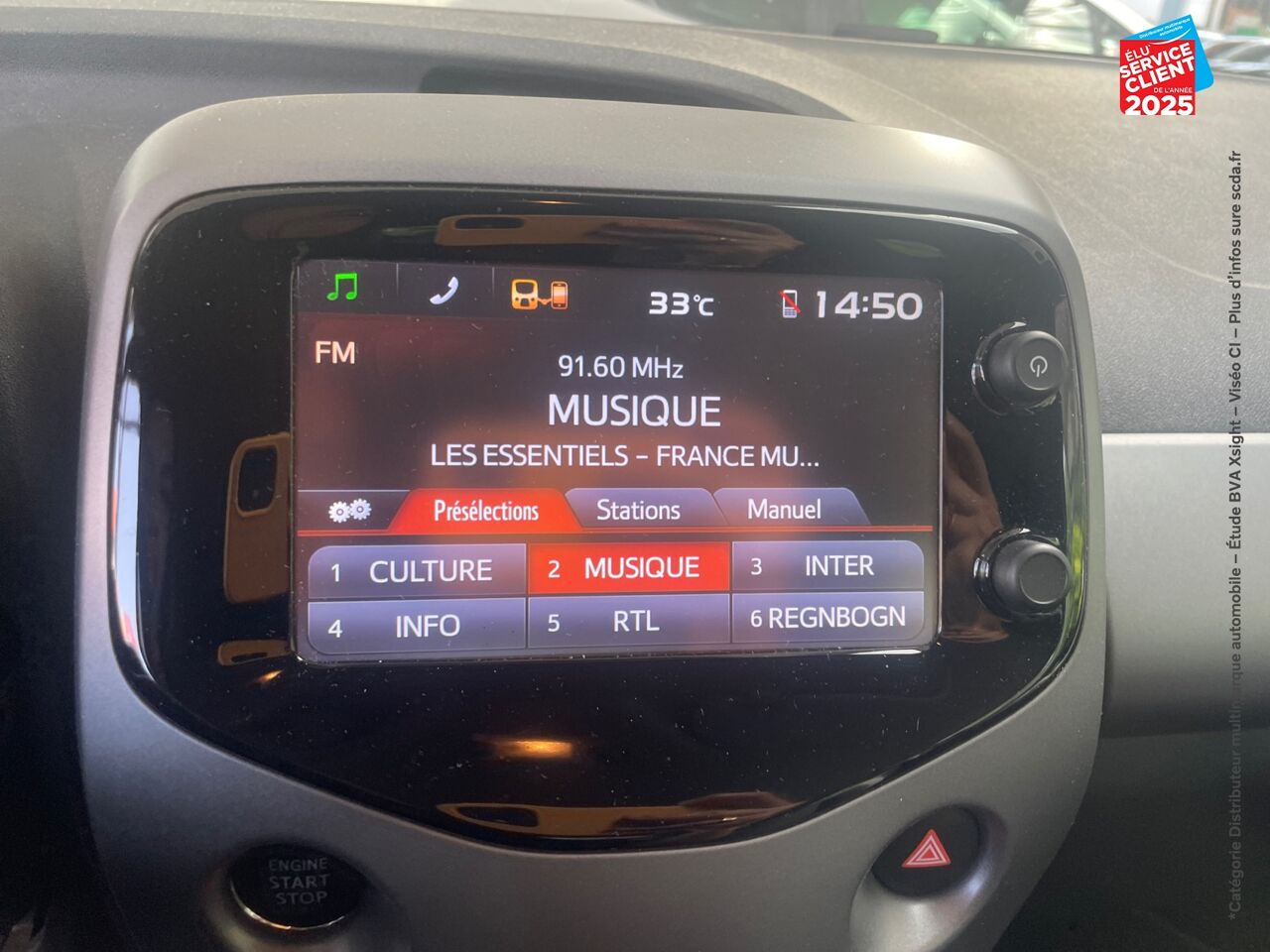 Véhicule d'occasion TOYOTA AYGO 1.0 VVT-I 69CH X-PLAY 3P chez Toyota Saint Dizier