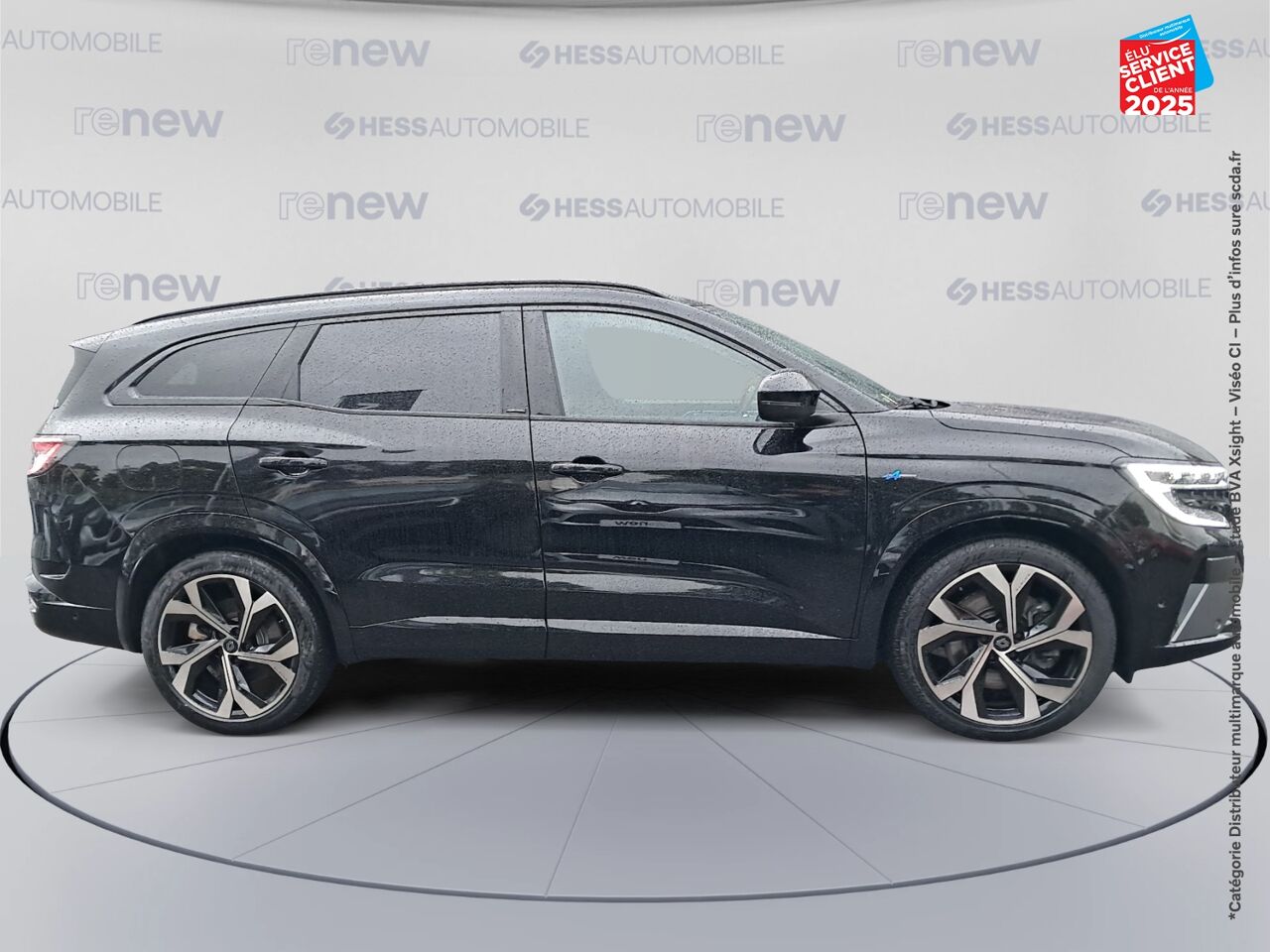 Véhicule d'occasion RENAULT ESPACE 1.2 E-TECH FULL HYBRID 200CH ESPRIT ALPINE SIEGES CHAUF VOLANT CHAUF chez Toyota Thionville