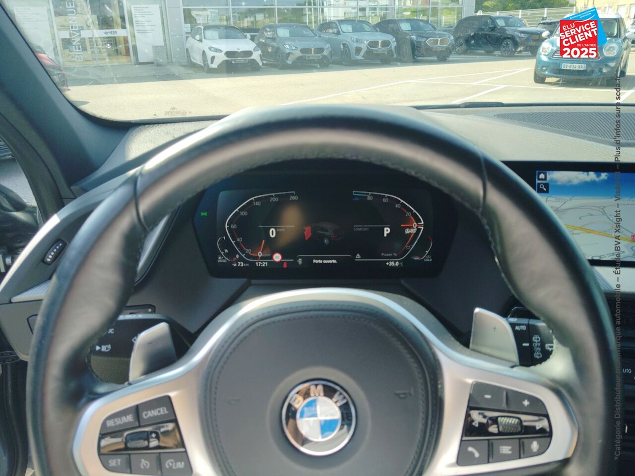 Véhicule d'occasion BMW SERIE 1 120DA XDRIVE 190CH M SPORT chez Renault Sélestat