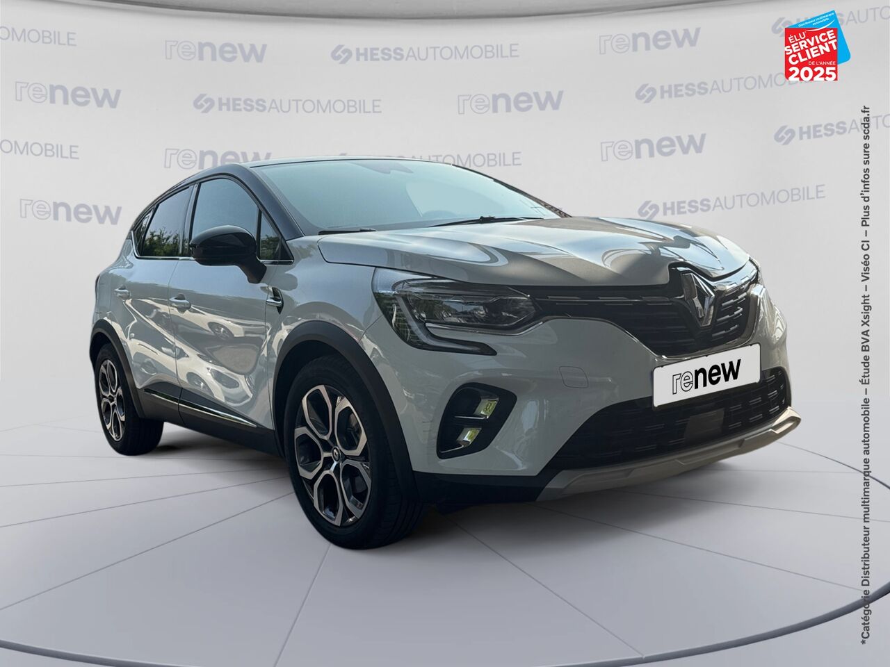 Véhicule d'occasion RENAULT CAPTUR 1.6 E-TECH HYBRIDE 145CH INTENS -21 chez Nissan Montbéliard