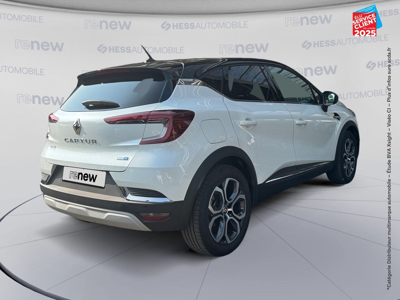 Véhicule d'occasion RENAULT CAPTUR 1.6 E-TECH HYBRIDE 145CH INTENS -21 chez Nissan Montbéliard