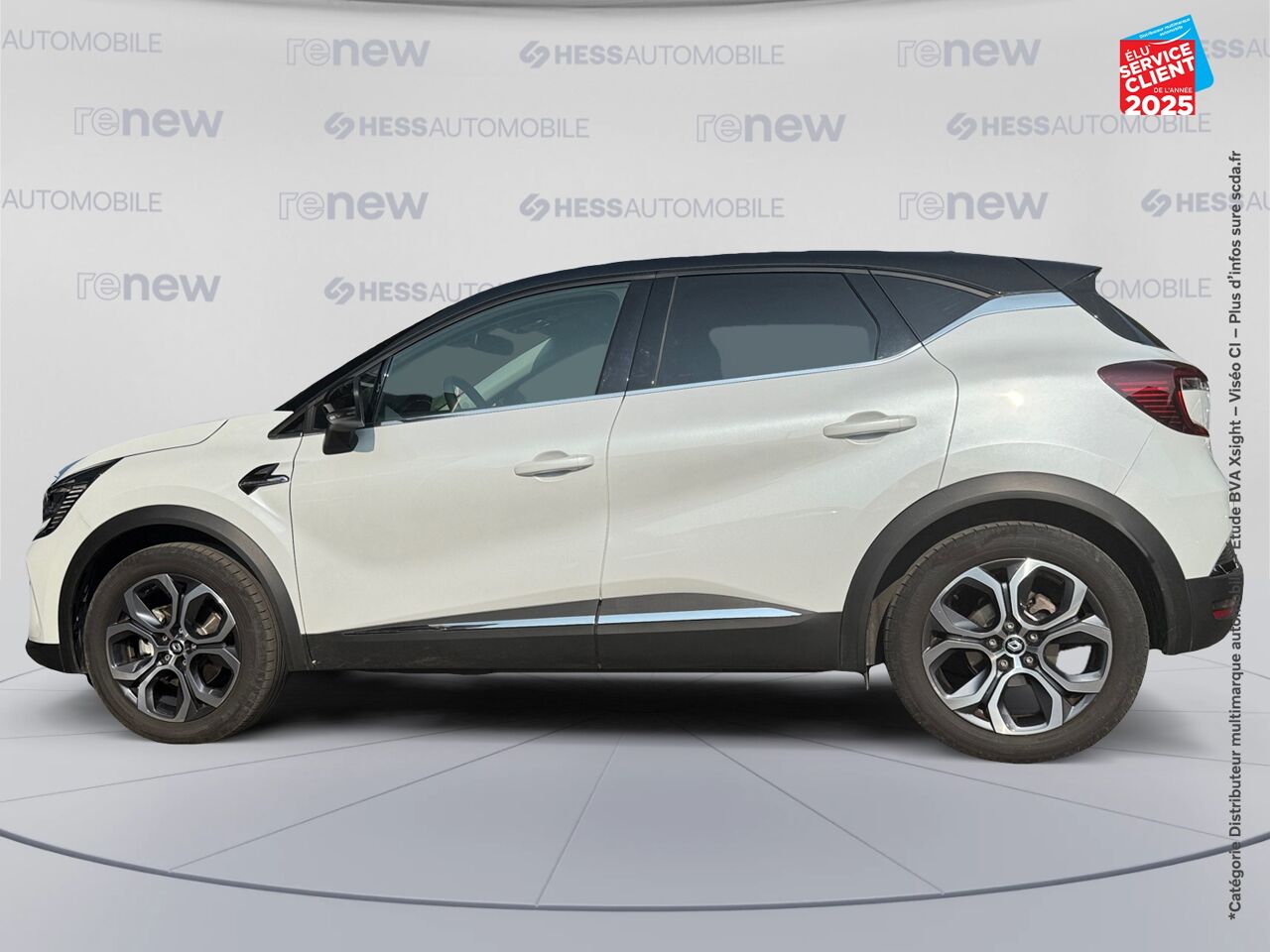 Véhicule d'occasion RENAULT CAPTUR 1.6 E-TECH HYBRIDE 145CH INTENS -21 chez Nissan Montbéliard