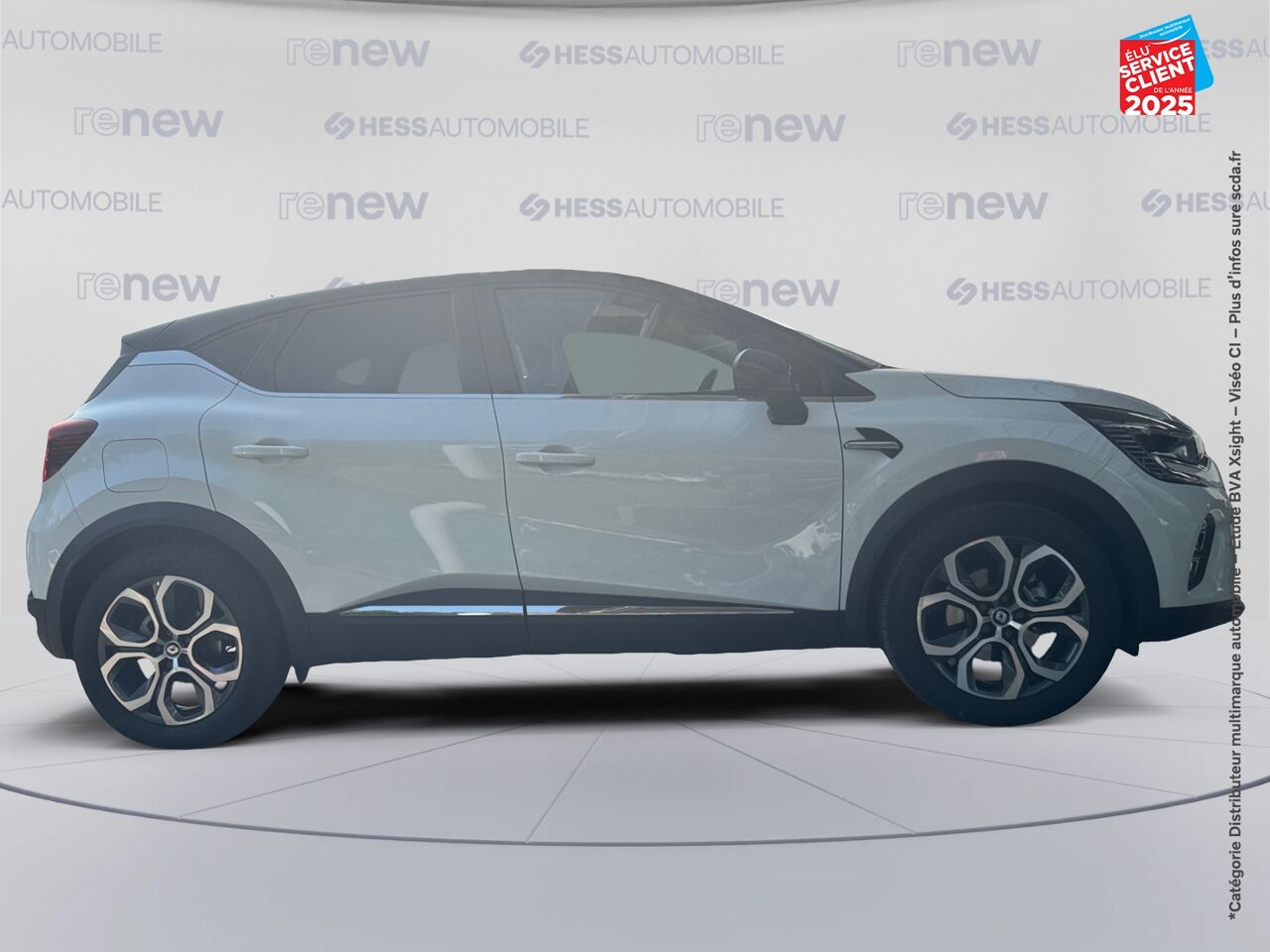 Véhicule d'occasion RENAULT CAPTUR 1.6 E-TECH HYBRIDE 145CH INTENS -21 chez Nissan Montbéliard