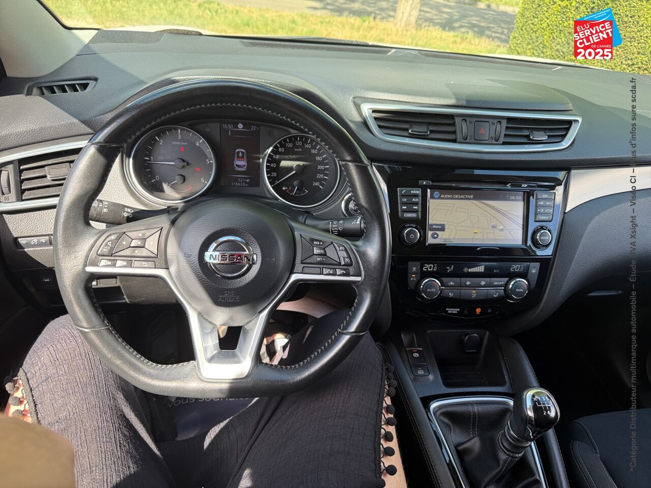 Véhicule d'occasion NISSAN QASHQAI 1.5 DCI 110CH N-CONNECTA chez Toyota Saint Dizier