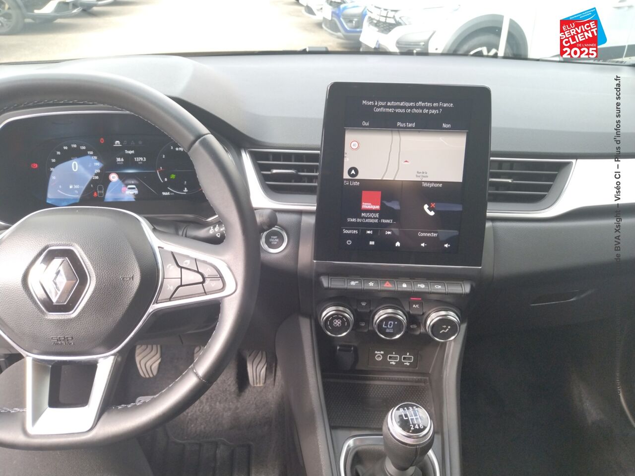 Véhicule d'occasion RENAULT CAPTUR 1.3 TCE MILD HYBRID 140CH TECHNO CAMERA GPS chez Nissan Montbéliard