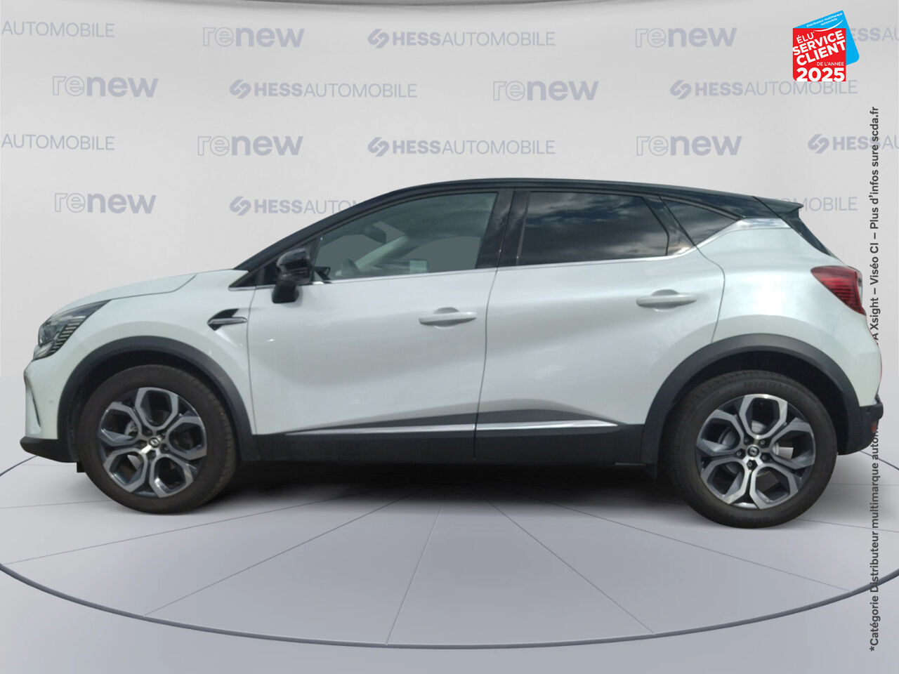 Véhicule d'occasion RENAULT CAPTUR 1.3 TCE MILD HYBRID 140CH TECHNO CAMERA GPS chez Nissan Montbéliard
