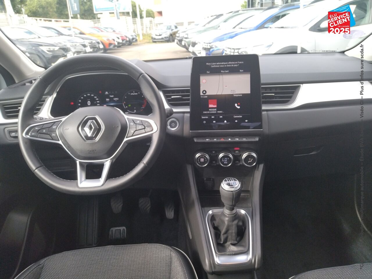 Véhicule d'occasion RENAULT CAPTUR 1.3 TCE MILD HYBRID 140CH TECHNO CAMERA GPS chez Nissan Montbéliard