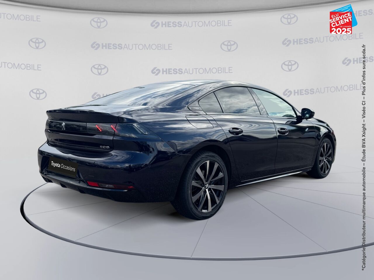 Véhicule d'occasion PEUGEOT 508 BLUEHDI 160CH SS GT LINE EAT8 chez Nissan Mulhouse