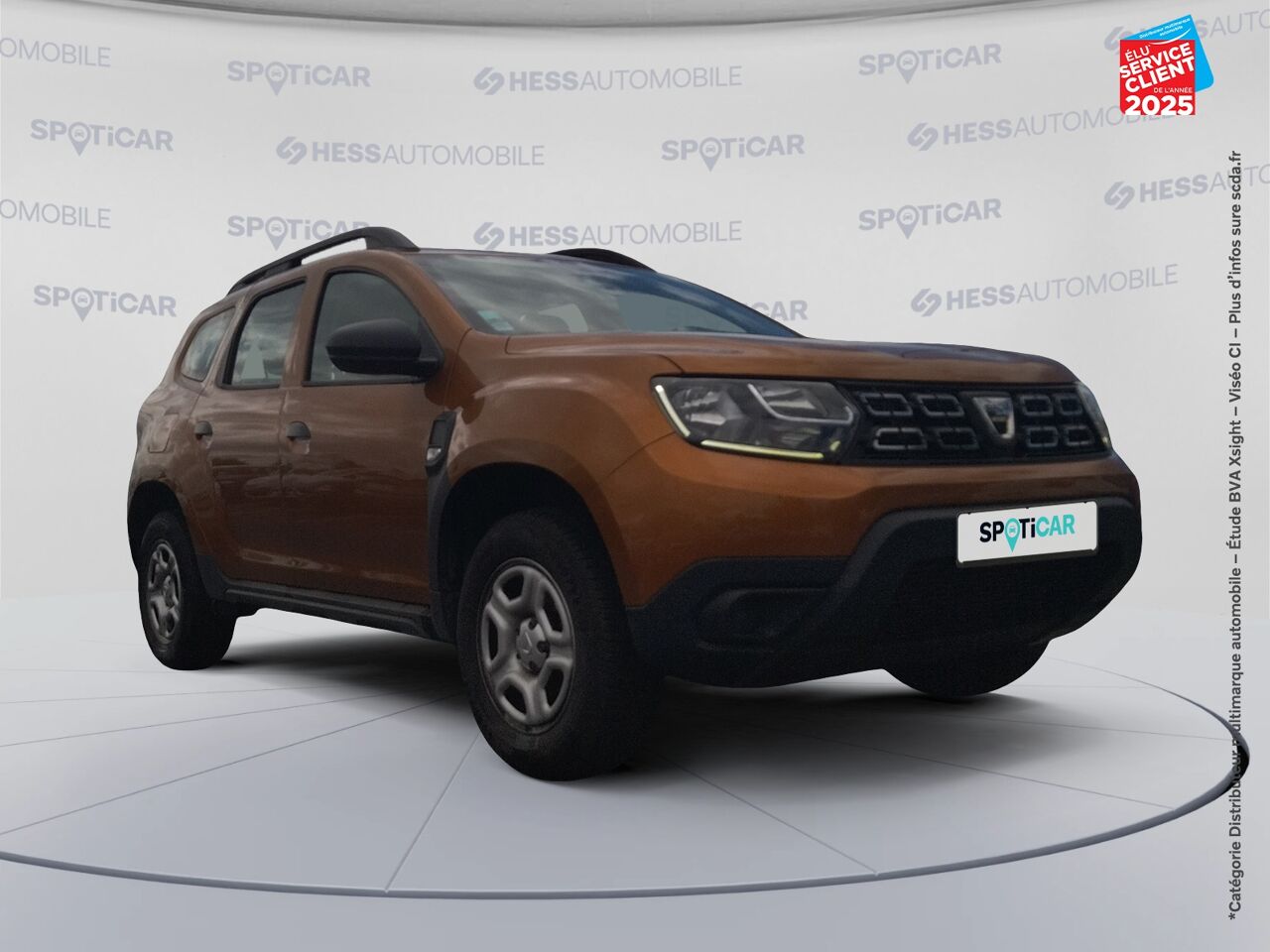 Véhicule d'occasion DACIA DUSTER 1.6 SCE 115CH ESSENTIEL 4X2 chez Toyota Saint Dizier
