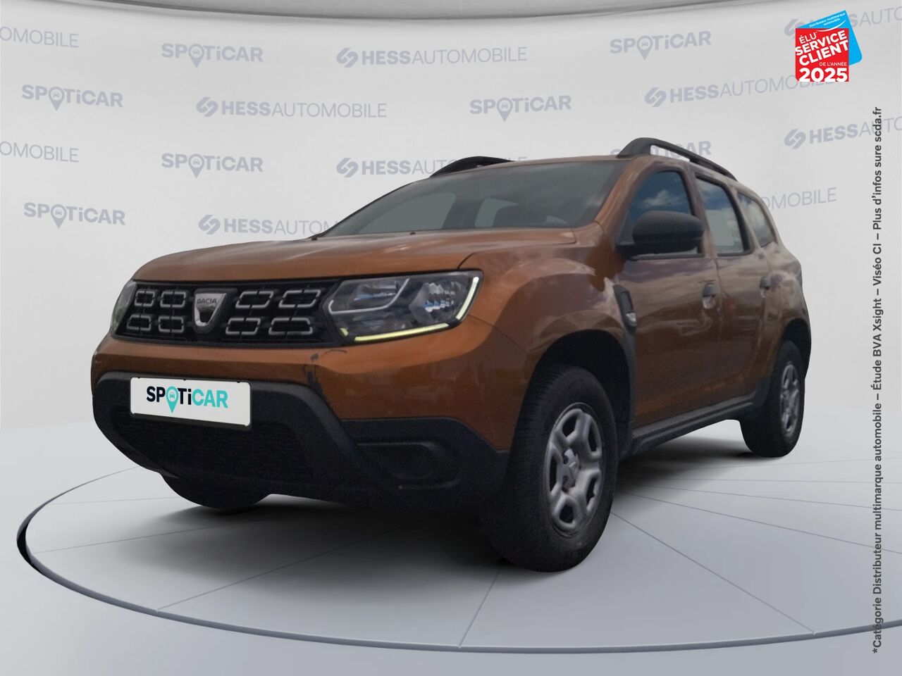 Véhicule d'occasion DACIA DUSTER 1.6 SCE 115CH ESSENTIEL 4X2 chez Toyota Saint Dizier