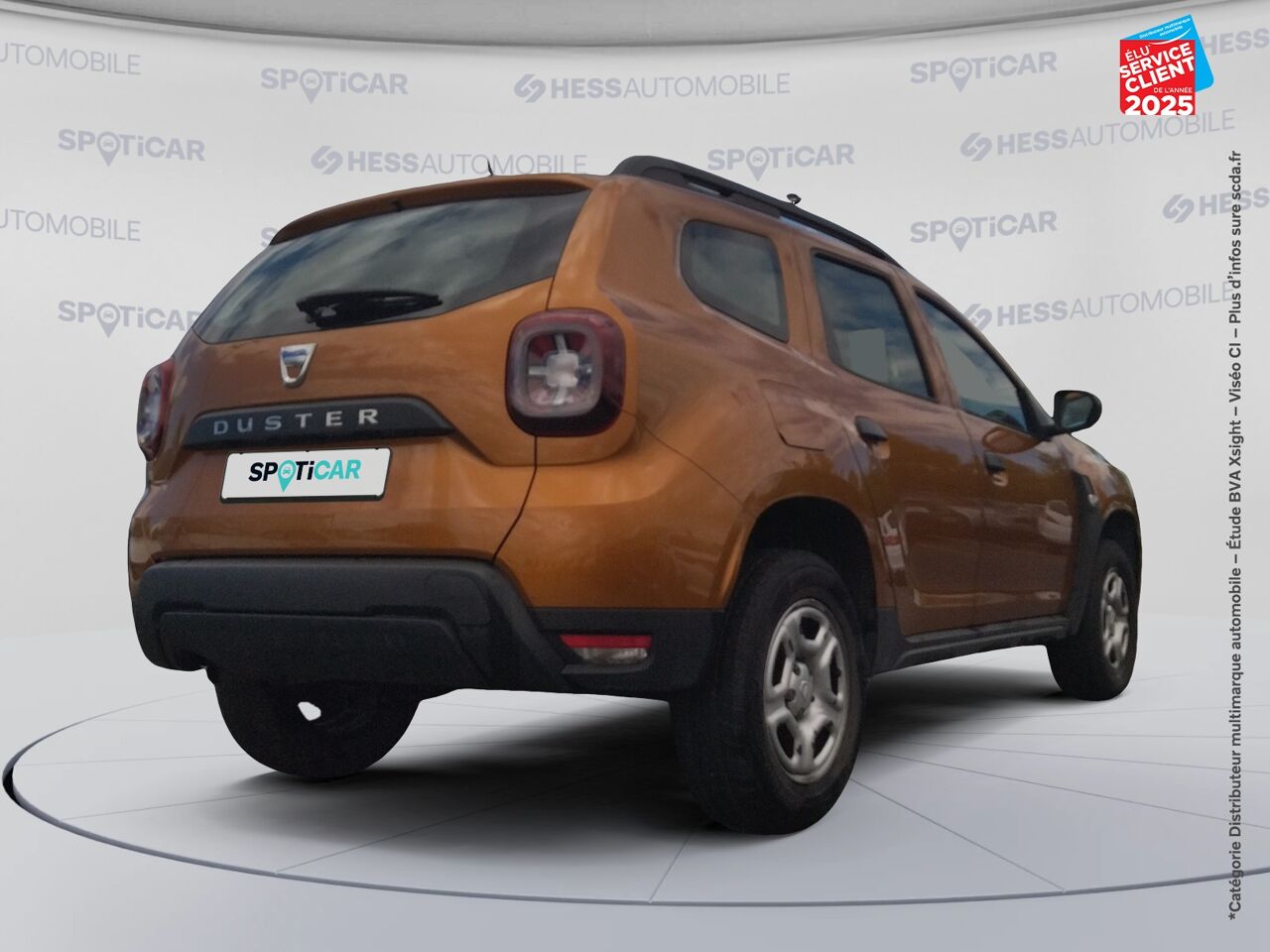 Véhicule d'occasion DACIA DUSTER 1.6 SCE 115CH ESSENTIEL 4X2 chez Toyota Saint Dizier