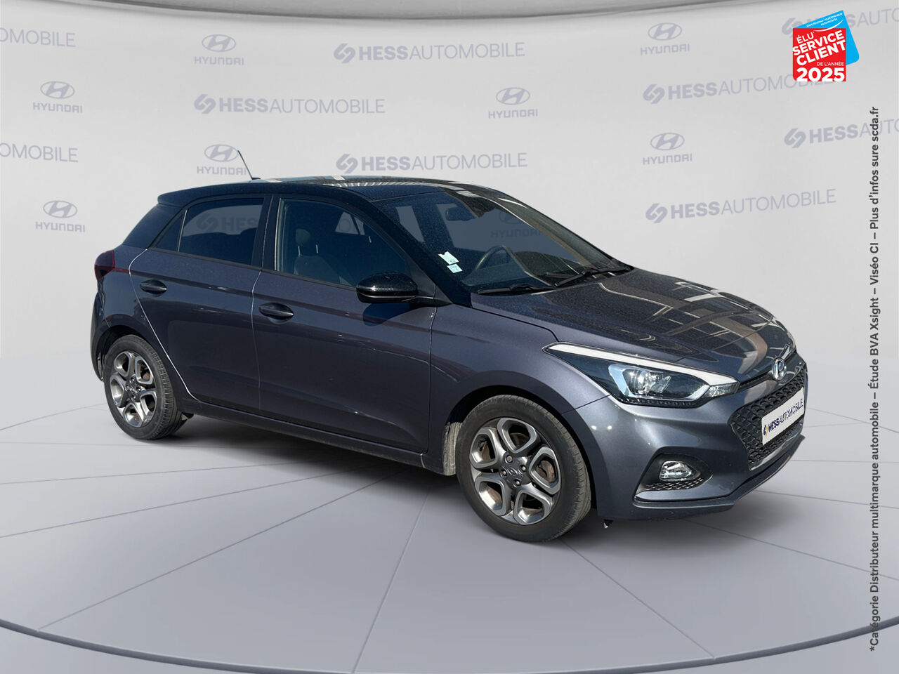 Véhicule d'occasion HYUNDAI I20 1.0 T-GDI 100CH EDITION MONDIAL 2019 DCT-7 EURO6D-T EVAP chez Renault Mulhouse
