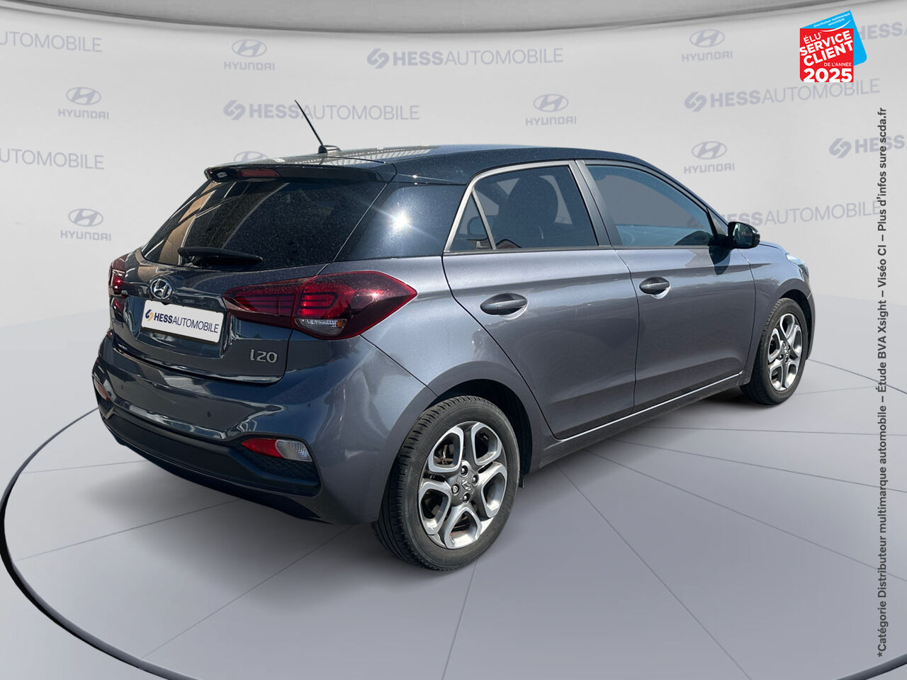 Véhicule d'occasion HYUNDAI I20 1.0 T-GDI 100CH EDITION MONDIAL 2019 DCT-7 EURO6D-T EVAP chez Renault Mulhouse