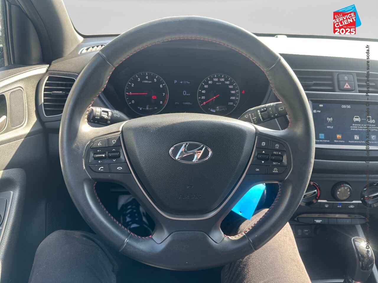 Véhicule d'occasion HYUNDAI I20 1.0 T-GDI 100CH EDITION MONDIAL 2019 DCT-7 EURO6D-T EVAP chez Renault Mulhouse