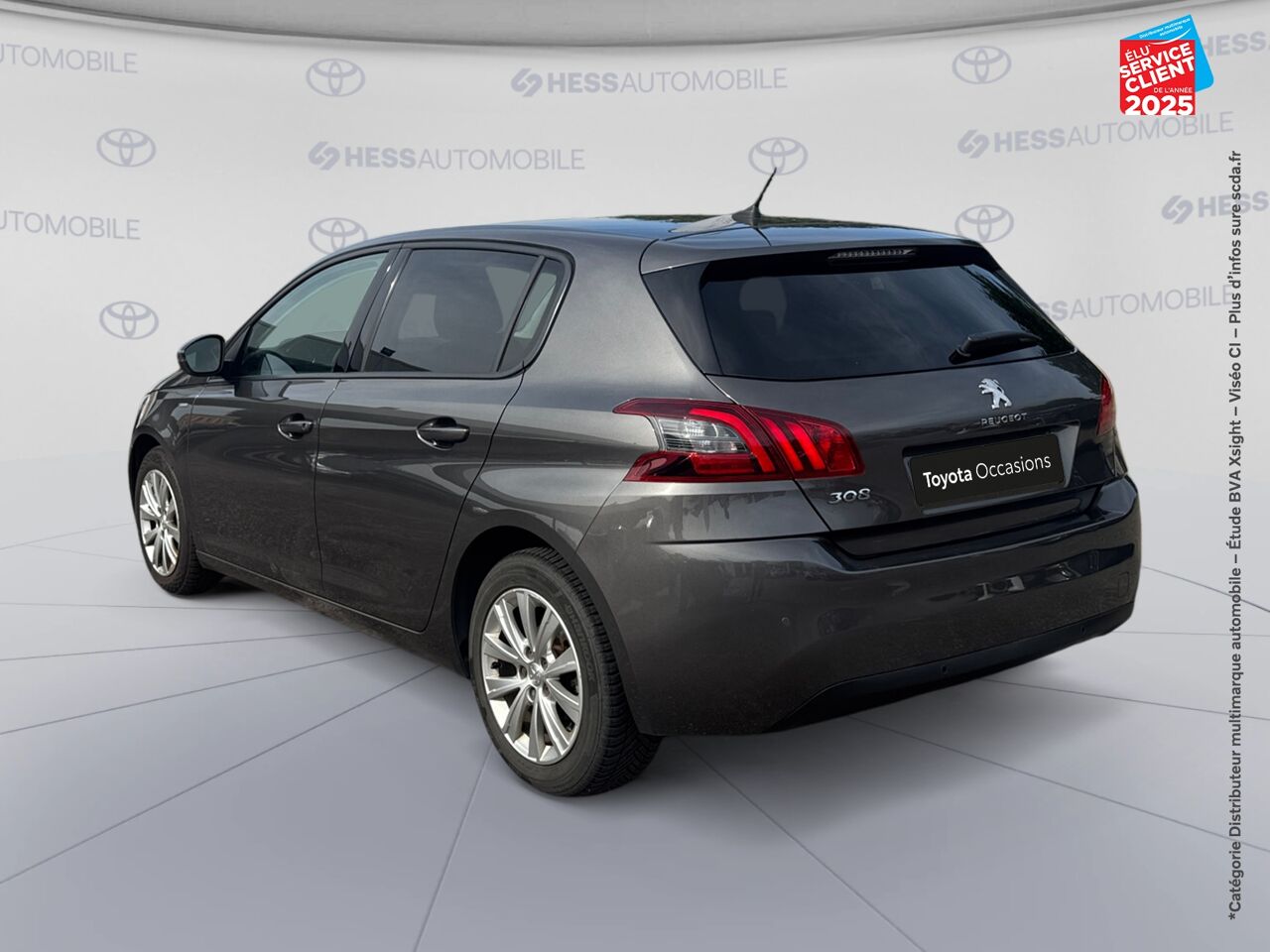 Véhicule d'occasion PEUGEOT 308 1.5 BLUEHDI 100CH E6.C S/S STYLE GPS RADAR AR chez HESS Automobile