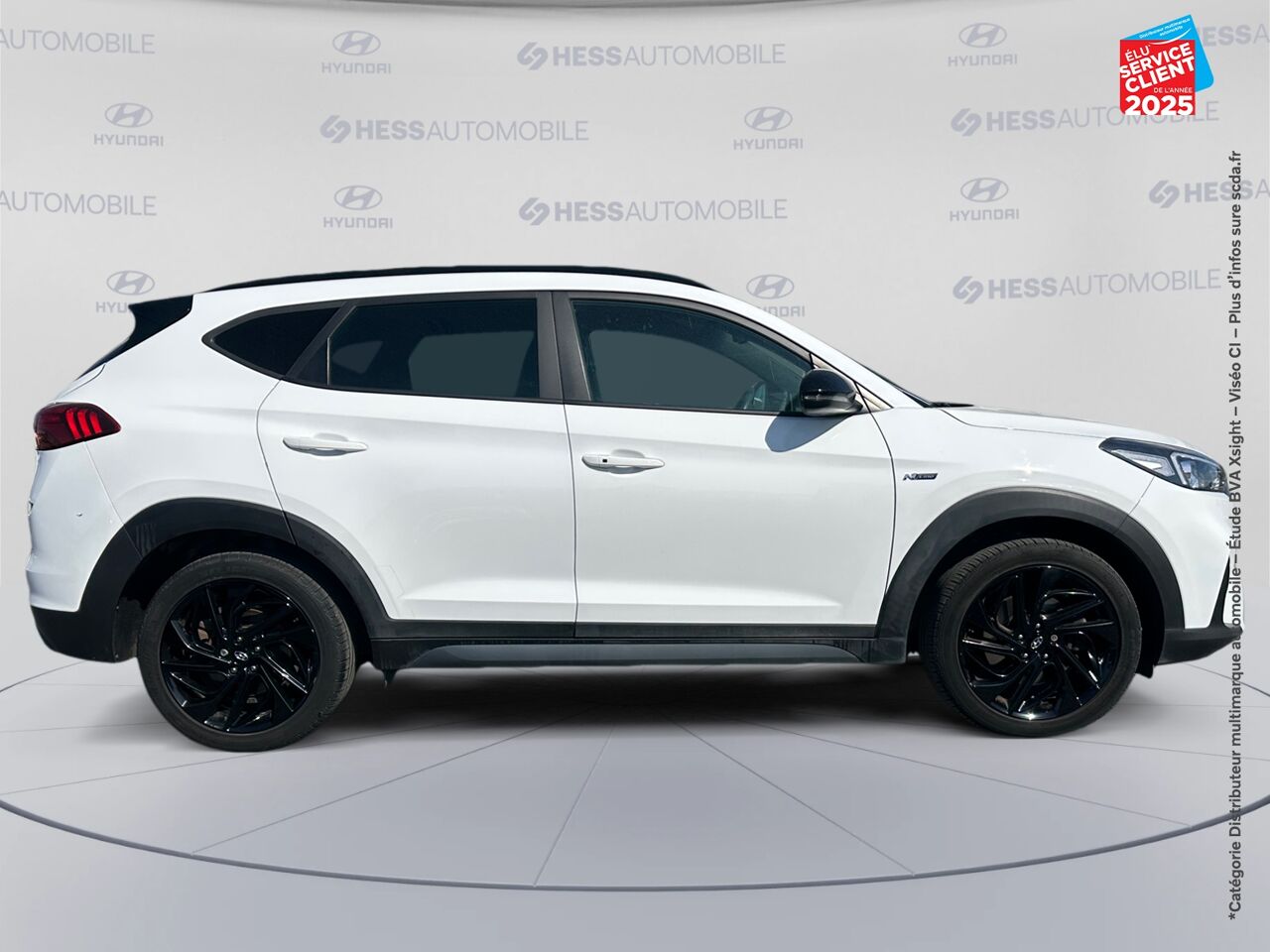 Véhicule d'occasion HYUNDAI TUCSON 1.6 CRDI 136CH HYBRID 48V N LINE EDITION DCT-7 EURO6D-EVAP SIEGES CHAUF GPS CAMERA chez Renault Saint-Louis