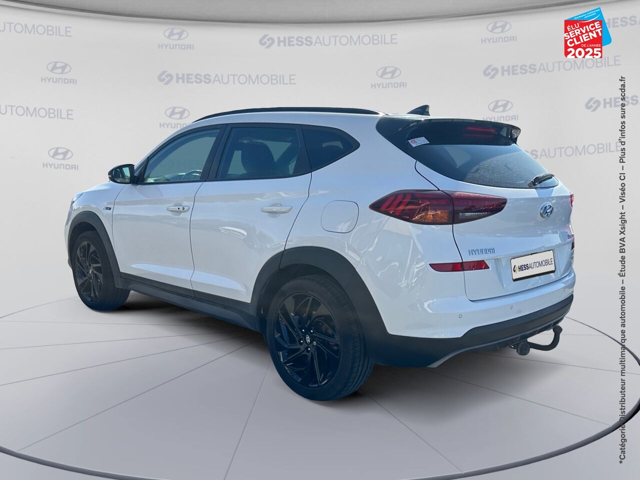 Véhicule d'occasion HYUNDAI TUCSON 1.6 CRDI 136CH HYBRID 48V N LINE EDITION DCT-7 EURO6D-EVAP SIEGES CHAUF GPS CAMERA chez Renault Saint-Louis