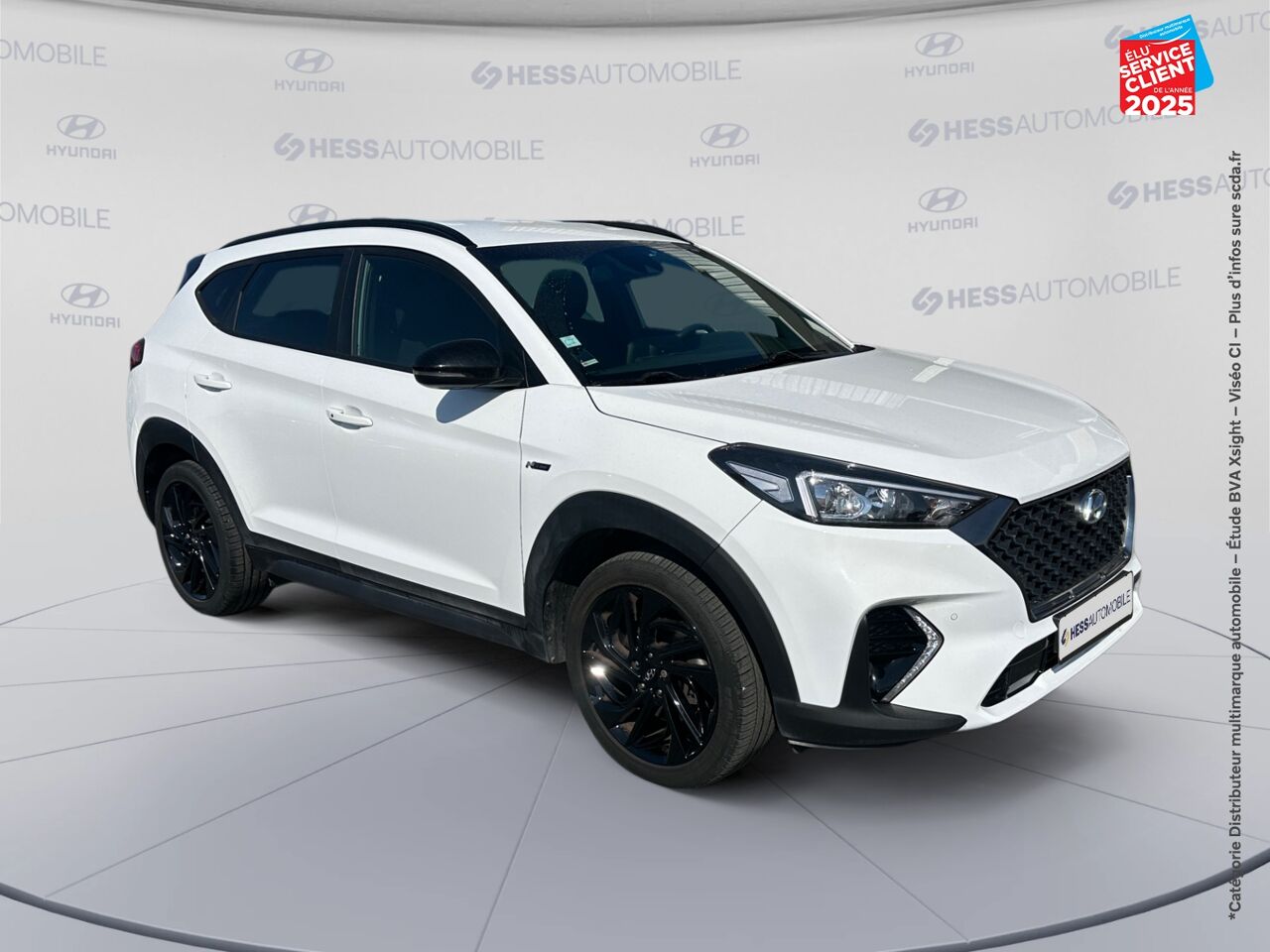 Véhicule d'occasion HYUNDAI TUCSON 1.6 CRDI 136CH HYBRID 48V N LINE EDITION DCT-7 EURO6D-EVAP SIEGES CHAUF GPS CAMERA chez Renault Saint-Louis