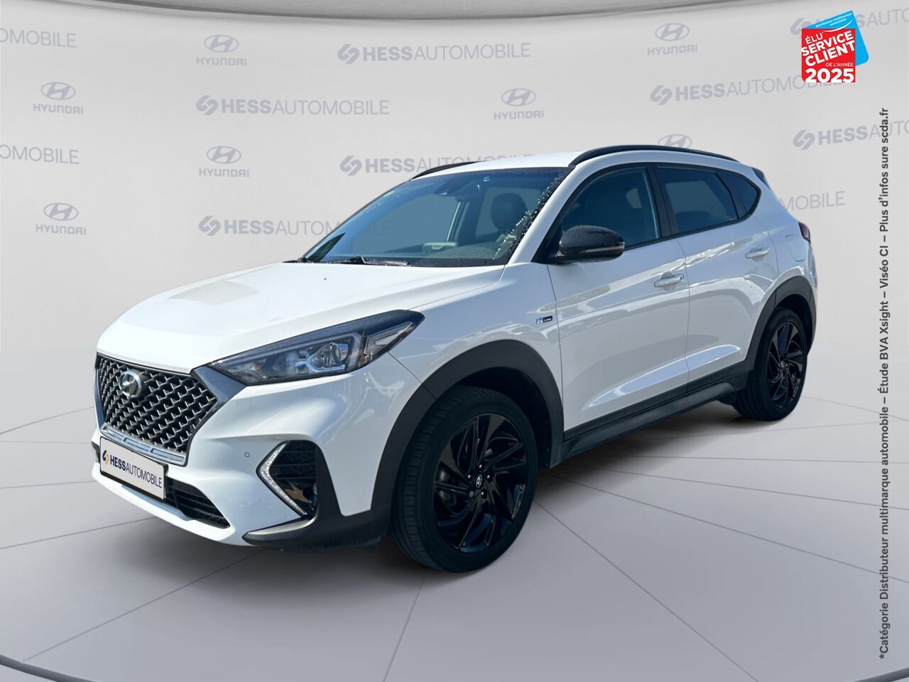 Véhicule d'occasion HYUNDAI TUCSON 1.6 CRDI 136CH HYBRID 48V N LINE EDITION DCT-7 EURO6D-EVAP SIEGES CHAUF GPS CAMERA chez Renault Saint-Louis