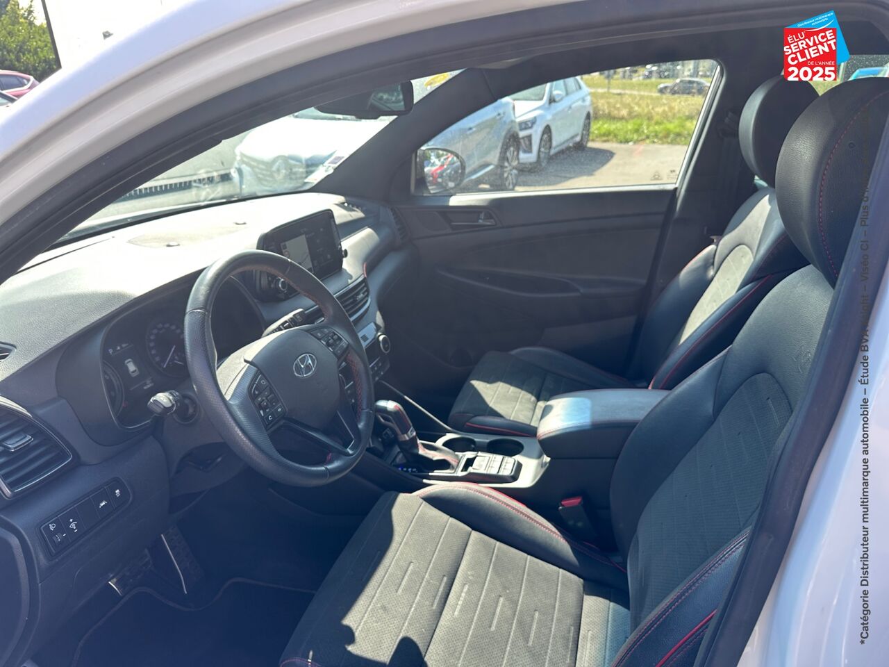 Véhicule d'occasion HYUNDAI TUCSON 1.6 CRDI 136CH HYBRID 48V N LINE EDITION DCT-7 EURO6D-EVAP SIEGES CHAUF GPS CAMERA chez Renault Saint-Louis