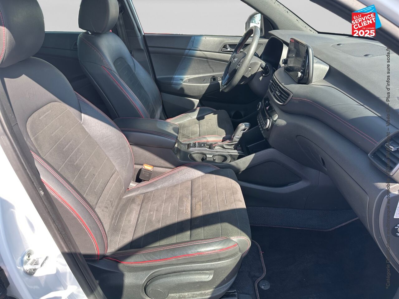 Véhicule d'occasion HYUNDAI TUCSON 1.6 CRDI 136CH HYBRID 48V N LINE EDITION DCT-7 EURO6D-EVAP SIEGES CHAUF GPS CAMERA chez Renault Saint-Louis