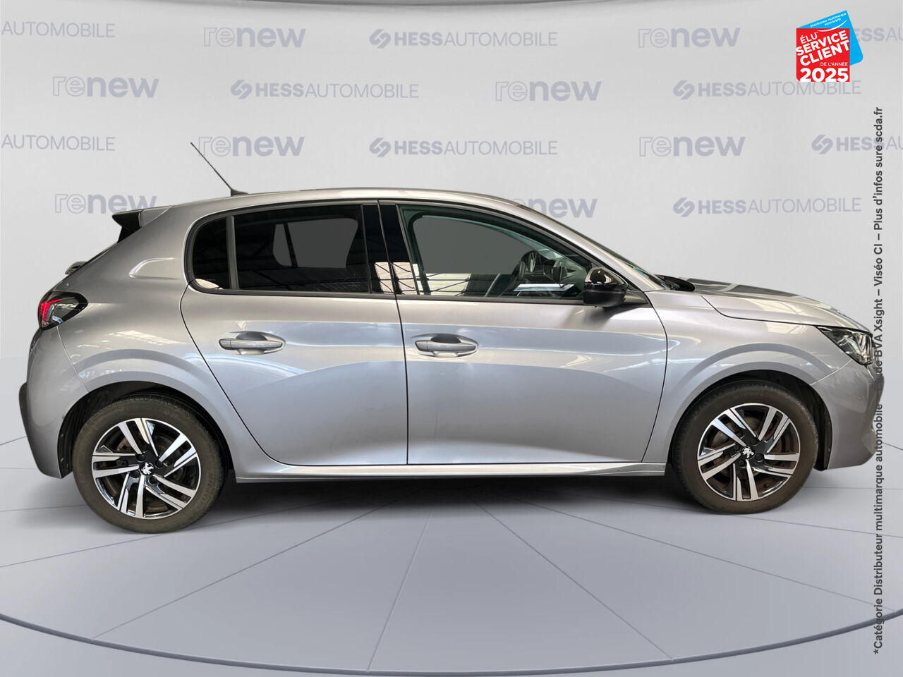 Véhicule d'occasion PEUGEOT 208 1.2 PURETECH 100CH SS ALLURE 118G chez Dacia Saverne