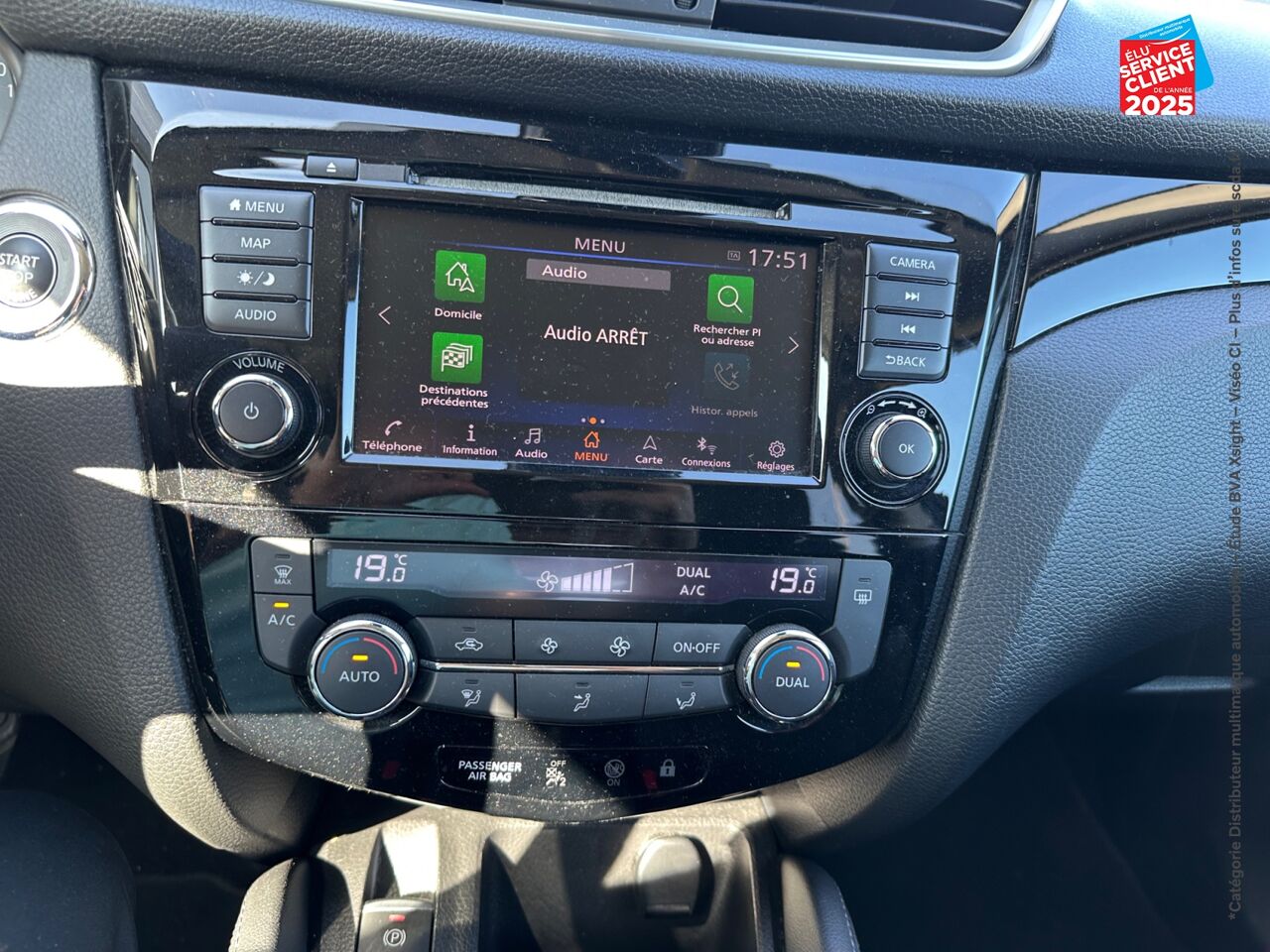 Véhicule d'occasion NISSAN QASHQAI 1.3 DIG-T 140CH N-CONNECTA 2019 chez Nissan Qashqai occasion