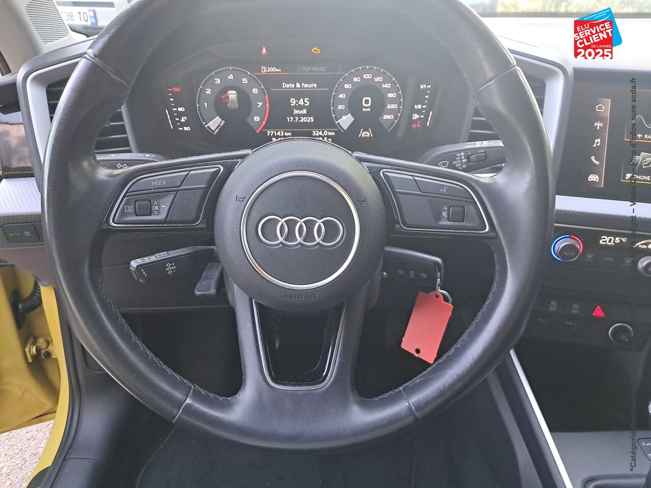 Véhicule d'occasion AUDI A1 SPORTBACK 25 TFSI 95CH ADVANCED chez MINI Colmar