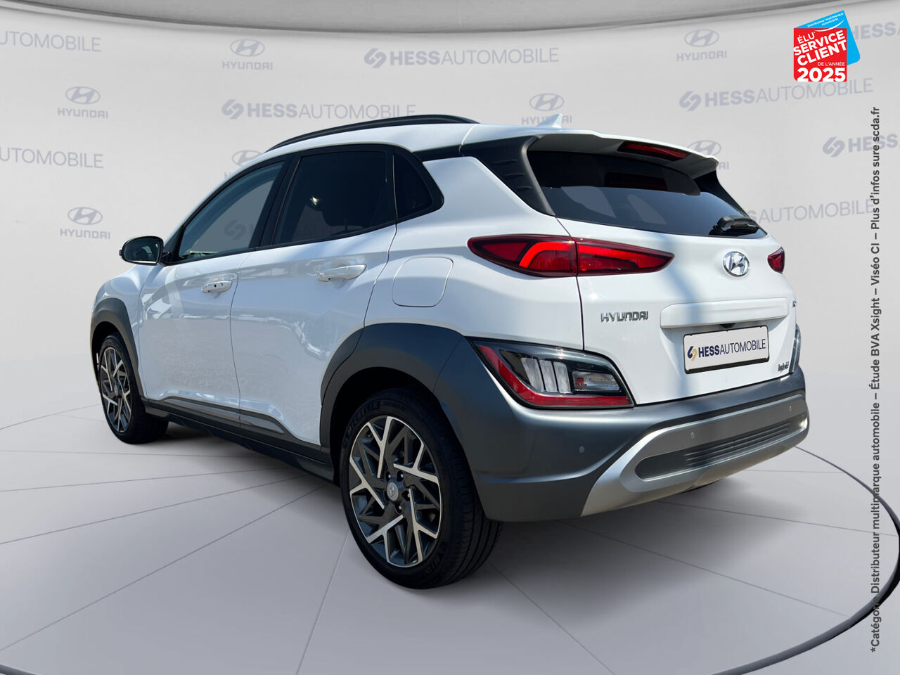 Véhicule d'occasion HYUNDAI KONA 1.6 GDI 141CH HYBRID EXECUTIVE DCT-6 SIEGES CHAUF/CUIR GPS CAMERA CARPLAY chez Hyundai Chalons