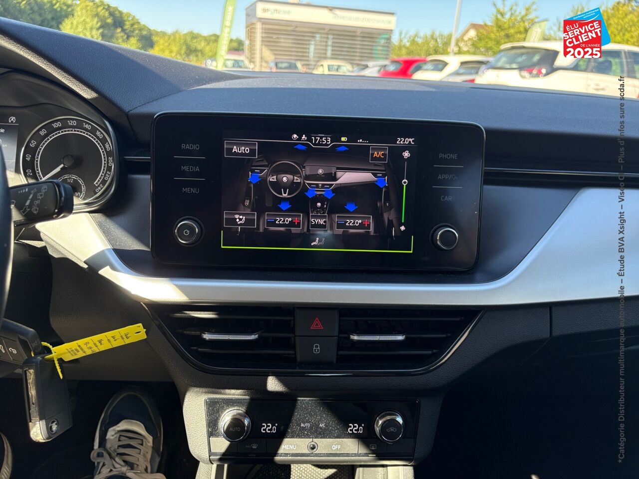 Véhicule d'occasion SKODA SCALA 1.0 TSI 116CH AMBITION chez Nissan Nancy