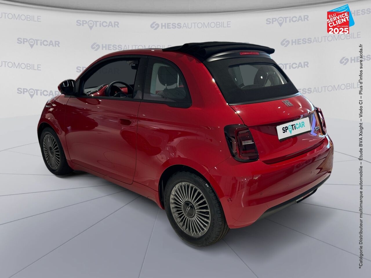 Véhicule d'occasion FIAT 500C E 95CH PACK CONFORT MY23 chez Toyota Thionville
