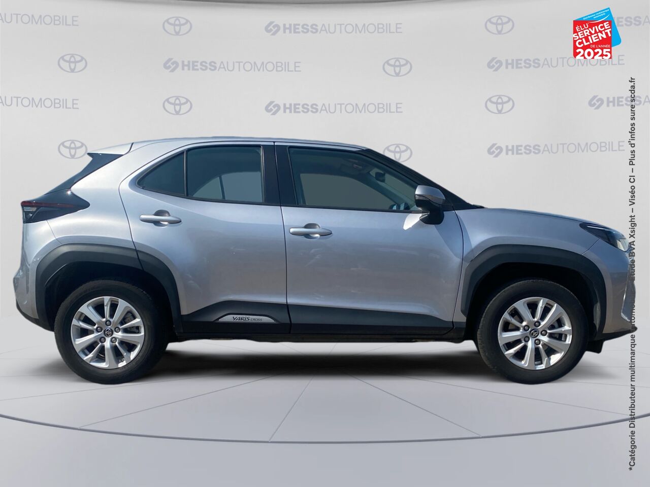 Véhicule d'occasion TOYOTA YARIS CROSS 116H DYNAMIC BUSINESS + PROGRAMME BEYOND ZERO ACADEMY MY21 SIEGES CHAUF GPS CAMERA chez Dacia Strasbourg