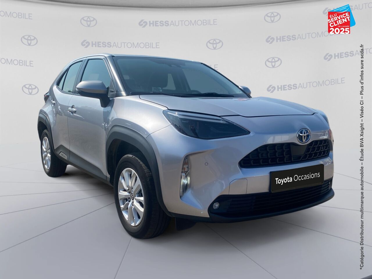 Véhicule d'occasion TOYOTA YARIS CROSS 116H DYNAMIC BUSINESS + PROGRAMME BEYOND ZERO ACADEMY MY21 SIEGES CHAUF GPS CAMERA chez Dacia Strasbourg