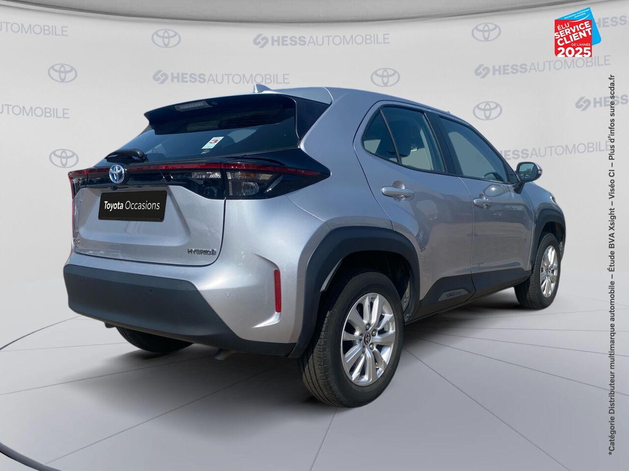 Véhicule d'occasion TOYOTA YARIS CROSS 116H DYNAMIC BUSINESS + PROGRAMME BEYOND ZERO ACADEMY MY21 SIEGES CHAUF GPS CAMERA chez Dacia Strasbourg