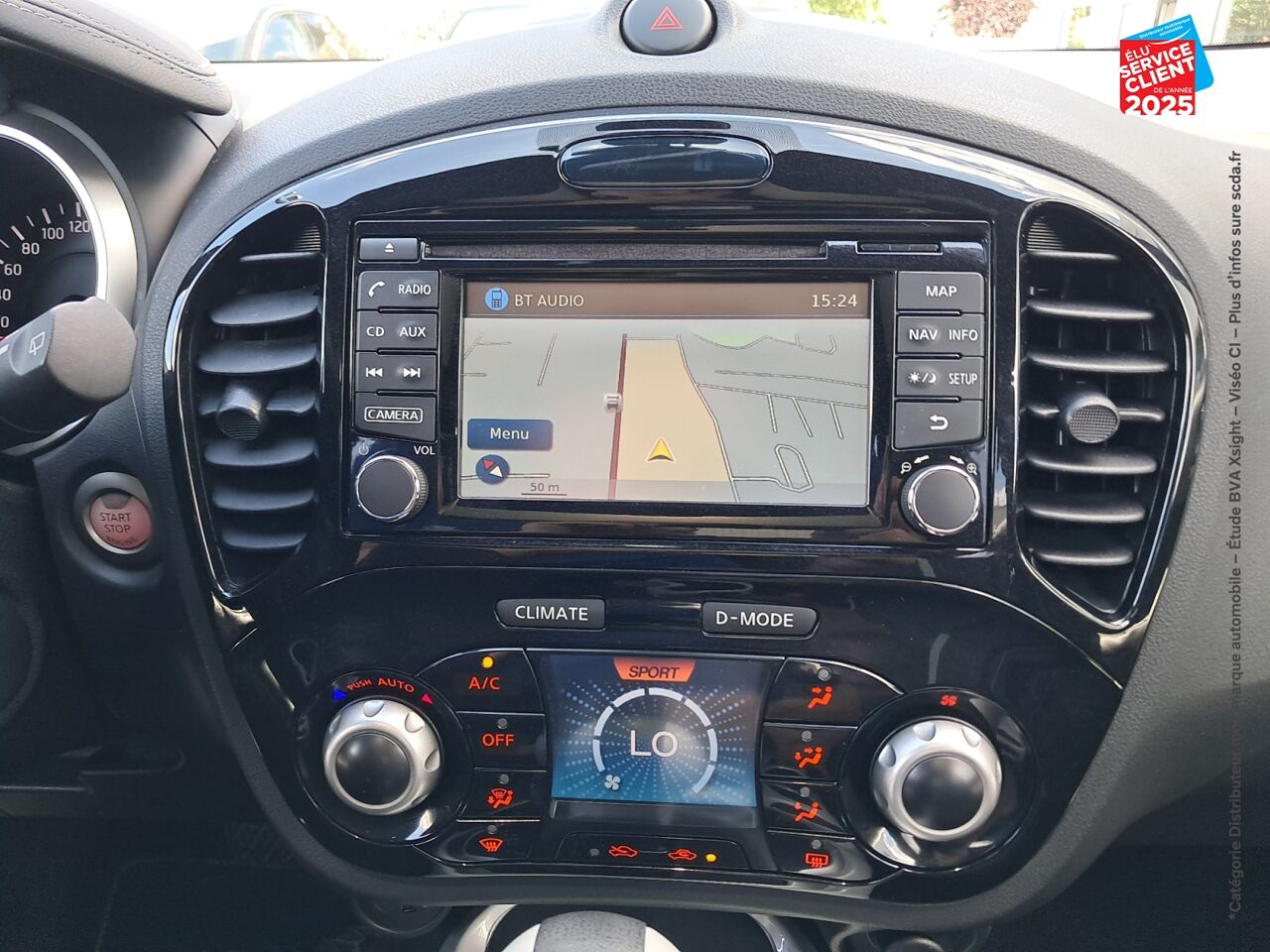 Véhicule d'occasion NISSAN JUKE 1.6 117CH TEKNA XTRONIC chez Primocar