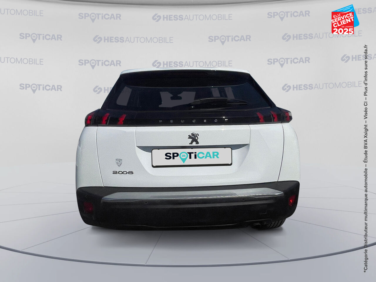 Véhicule d'occasion PEUGEOT 2008 1.2 PURETECH 100CH S/S ACTIVE CAMERA CARPLAY chez Renault Belfort