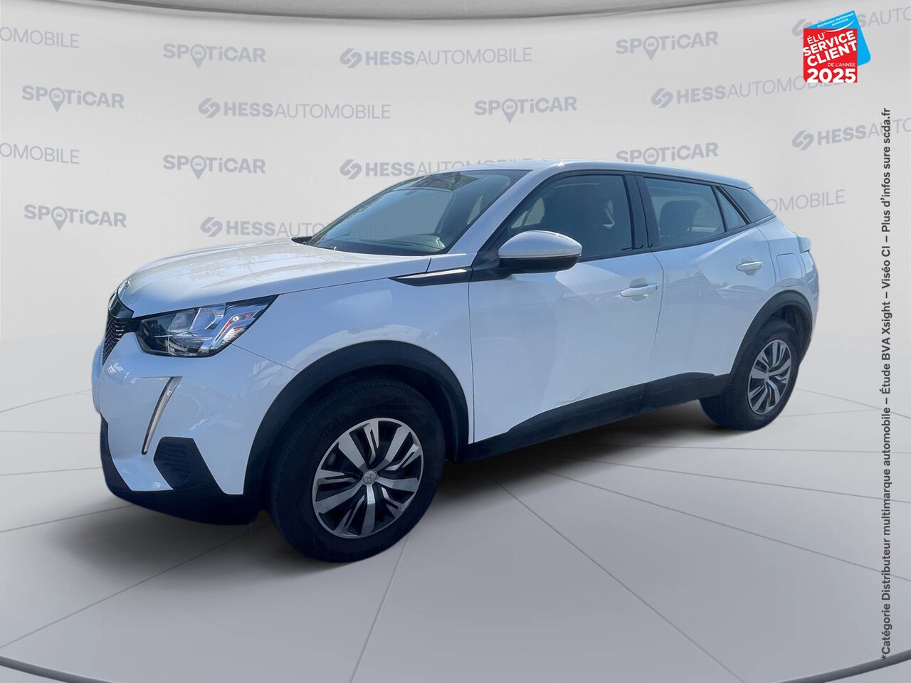 Véhicule d'occasion PEUGEOT 2008 1.2 PURETECH 100CH S/S ACTIVE CAMERA CARPLAY chez Renault Belfort